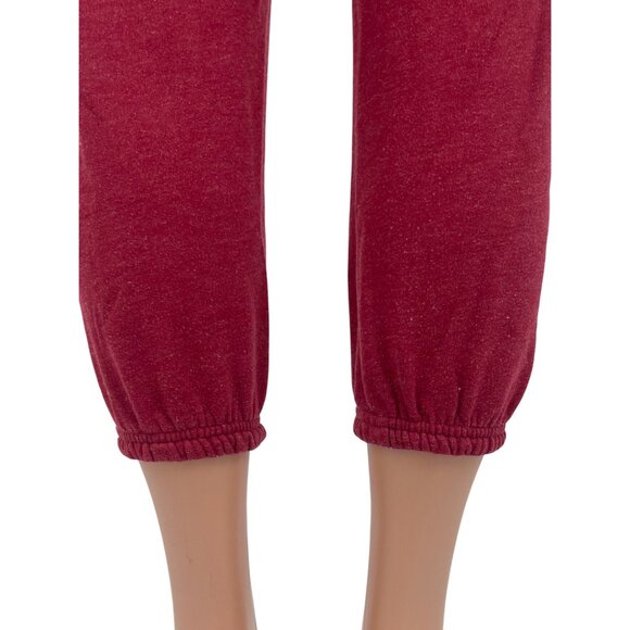 RARE Vtg VS PINK University Of Pink Cropped Logo Sweatpants | Y2K Athleisure XS - Picture 10 of 16